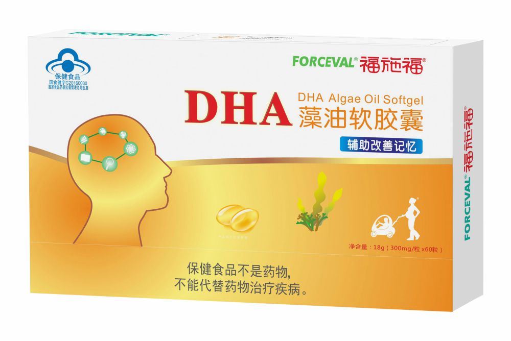福施福DHA藻油软胶囊 60粒