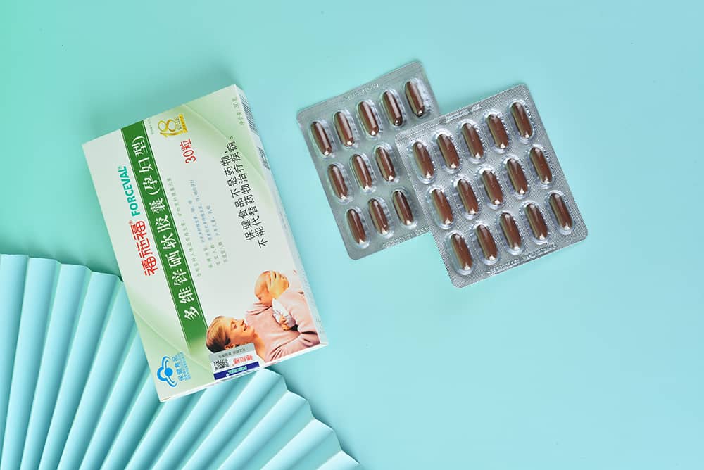 福施福多维锌硒软胶囊30粒